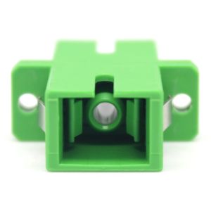 Duplex Waterproof Fiber Optic Connector APC Plastic Material
