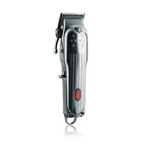 Metal Professional Hair Clipper Electrical Rechargeable Plug And Play 2000mAh
