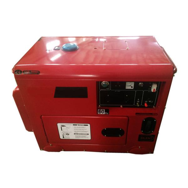 Electric Start 5kVA Portablel Diesel Small Portable Generators , AC Single Phase