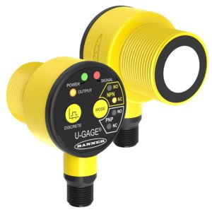 Banner T30ux Precision Pressure Transmitter Temperature Compensation Ultrasonic