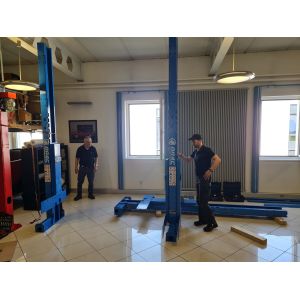 AA4C 2 Post Car Parking Dual Column Parking Lift Auto Storage Automobile Parking