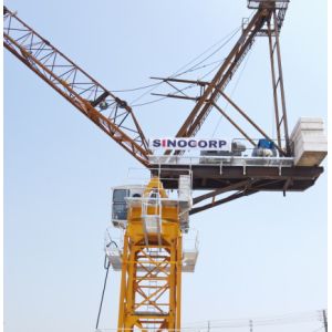 60m jib flat top Tower Crane 8 ton