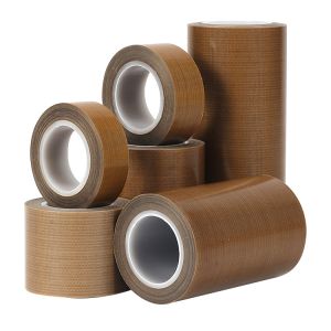 Brown Silicone Adhesive PTFE PTFE Tape Heat Sealing Resistance