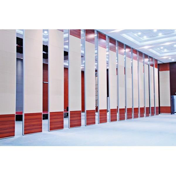 Buy Acoustic Mdf Board Folding Partition Walls With Aluminium Frame at wholesale prices