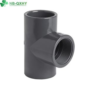 UV Protected Sch40 Sch80 PVC UPVC Fitting Dry Surface Finish for Sch80 Pipe