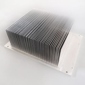 Silver Practical Rectifier Heat Sink , Rustproof Aluminum Heat Sink Fins