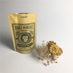 PA 1.5C AL 0.7C Matt Snack Packaging Bags Stand Up MPET