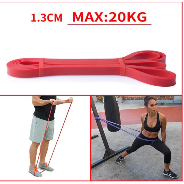 208*2.9*0.45cm Anti Wear TPE Resistance Bands Pull Up Loop Band Heavy Duty
