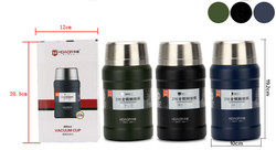 Double Wall Vacuum Insulated Food Container Pots Food Flask Warmer Thermos Food