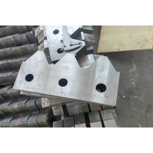 D2 Materiral Tyre Recycling Shredder Blades For Double Shaft Shredder Machine