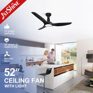 China 2700K 3000K 5000K Acrylic Plastic Ceiling Fan Modern Easy Clean on sale