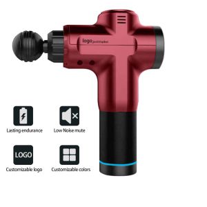 Rechargeable Multi Function Fascia Massage Gun For Muscle Relaxation
