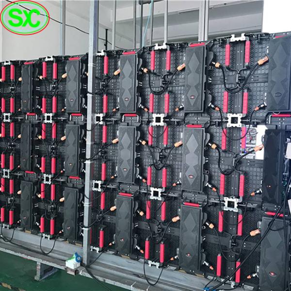 P3.91mm Indoor LED Video Wall Screen 500x500mm Cabinet