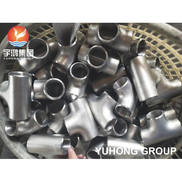 Stainless Steel Super Duplex A815 UNS S32750 Tee / Elbow Butt Weld Fitting
