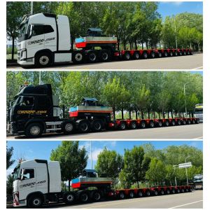 HMT Hydraulic Steering Modular Transport Trailer 200T