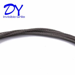 316 Wire Nylon Coating2.0mm Balcony Invisible Grille CombinationSecurity