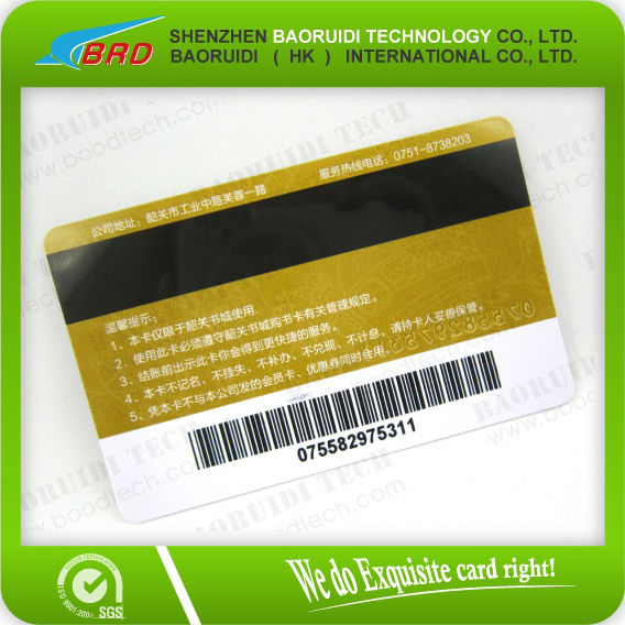 Printing Transparent Loco Magnetic Stripe Business Card