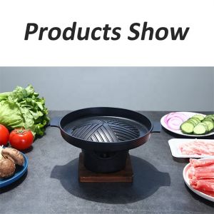 Aluminum Rectangular Flat Fry Reversible Roasting BBQ Grill Griddle