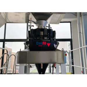 Multihead Weigher Gummy Bear Candy Packaging Machine 500 Gram Waterproof