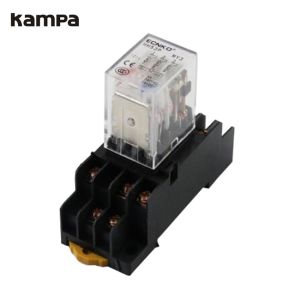 12VDC MY3NJ HH53P General Purpose Power Relays Electromagnetic 3NO3NC 11 PIN LED