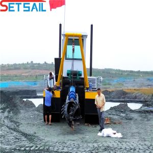 224kw Auxiliary Engine 12 Inch River Sand Cutter Suction Dredger with Cast Iron