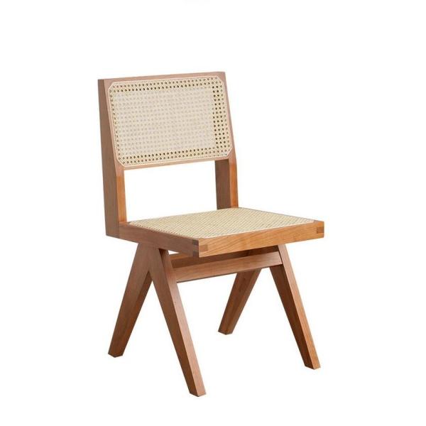Nordic rattan weaving household simple creative make-up chair backrest homestand