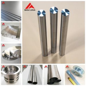 Polished ASTM B348 Gr5 Titanium Alloy Bar