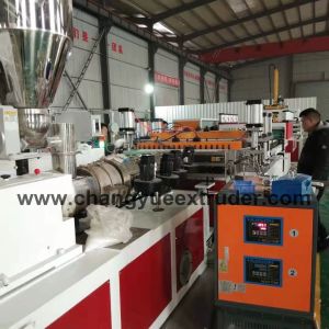 Low Noise Wpc Pvc Foam Board Extrusion Machine Automatic