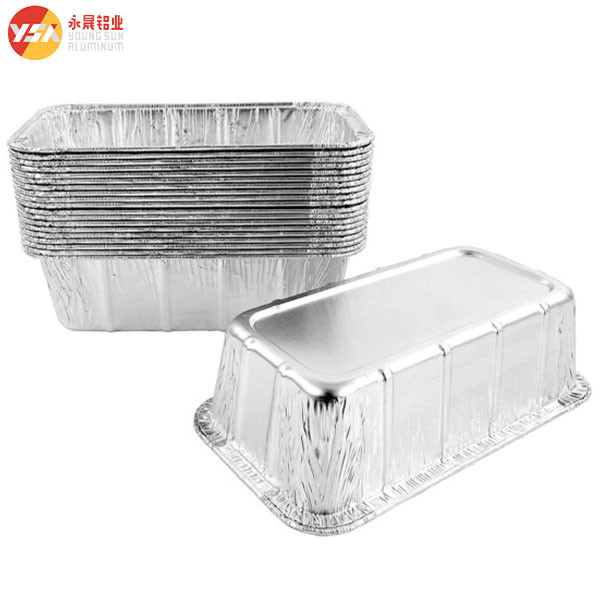 Food Grade 58085 Disposable Aluminum Foil Loaf Pan For Bread Baking