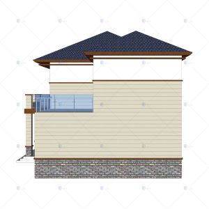 Luxury Villa - (QB16) Steel Structure Frame Diy House 2 Floor Modern Design