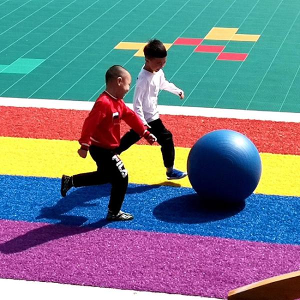 IAAF Standard Rubber Safety Tiles Natural Environmental Protection Rubber