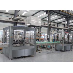 Plastic PET Bottle Beverage Filling Machine , Carbonated Beverage Filler CE