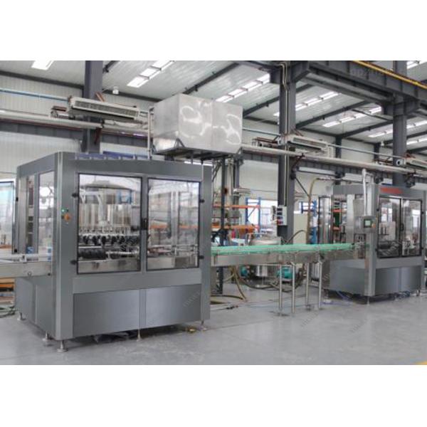 Plastic PET Bottle Beverage Filling Machine , Carbonated Beverage Filler CE
