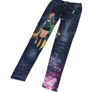 Womens Tight Pants , Floral Print Leggings , Casual Slim Fit