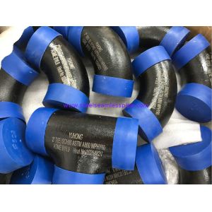 Quality ASTM A860 WPHY60 / 42 / 52 / 65 / 70/ 80 Reducer TEE , ELBOW 2&quot; SCH80 BW ASME B16.9 Black Surface OR Color Coating for sale