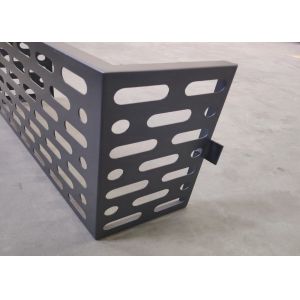 Custom Slotted Hole Perforated Metal Mesh Panels