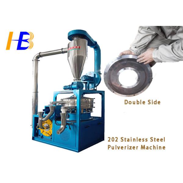 Mesh / Micron Size Stainless Steel Grinder , 10 - 80 Mesh Pulverizer Machine For