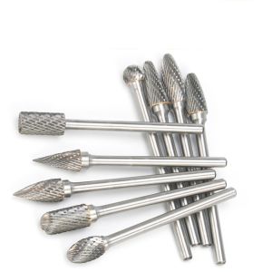 Industry Long Shank Carbide Burr / Rotary Cutter Drill Bits ISO9001 Approved