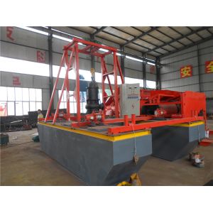 River Submerge Sand Dredger With Dredging Sand Pump