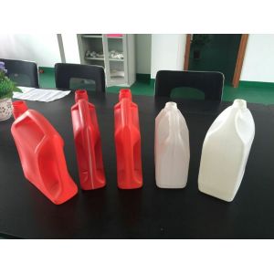 Extrusion 4 Heads 5 Gallon Bottle Blow Molding Machine Double Station PE