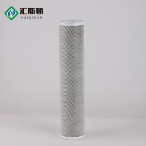 20 Inch Activated Carbon Pigment Dye Chemical Filtration Filter for Producing