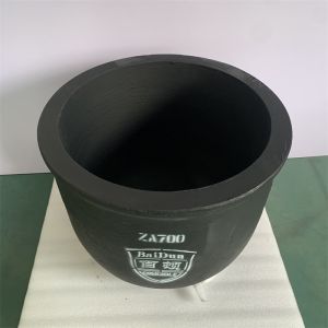 Silicon Carbide Graphite Copper Melting Crucible for Industrial Use