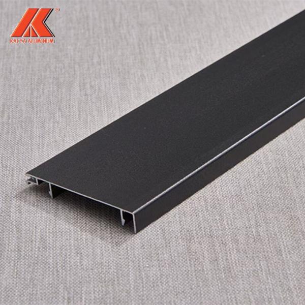 Buy Anodized Flooring Aluminum Baseboard Trim 6063 T5 Extruding at wholesale prices