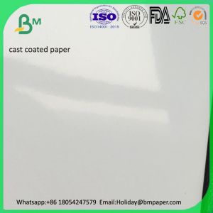 115gsm - 300gsm Cast Coated Board , High Glossy Photographic Printing Paper