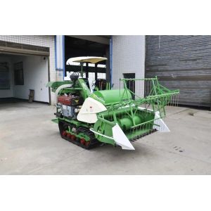 Alfalfa Rice Cutting Machine Safe Operation Mini Paddy Harvester