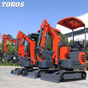 CE Certified Small Tracked Excavator 1200kg Mini Excavation Equipment