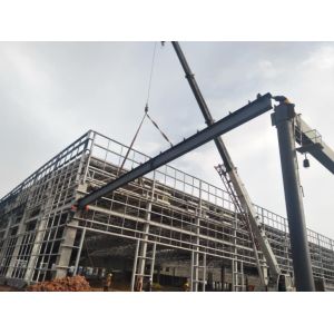 Standards Customized Prefabricated Steel Structures 6-30mm Flange Thickness