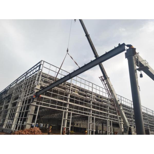 Buy Standards Customized Prefabricated Steel Structures 6-30mm Flange Thickness at wholesale prices