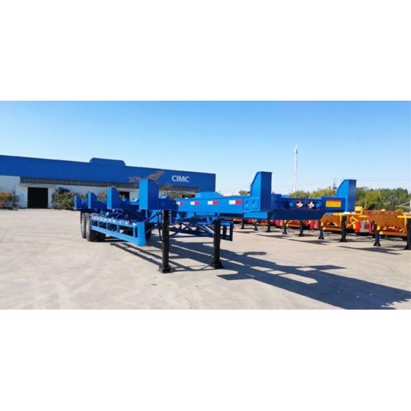 40ft Yard Terminal Port Trailer Bomb Cart Semi Trailer for Nigeria