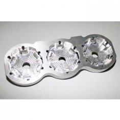 100% CNC Custom Machining process aluminum complex milled part